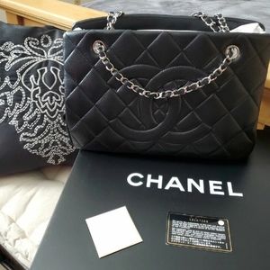 NEW With Tag! Chanel Caviar Shopping  Tote